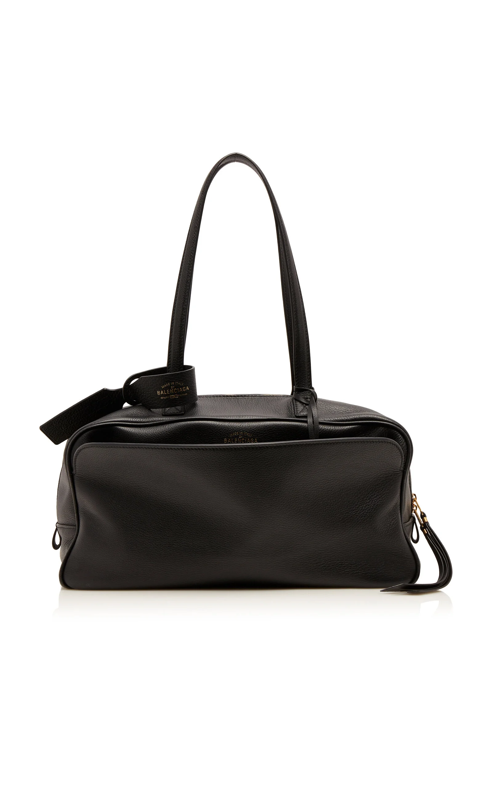 Leather Holdall black - 1