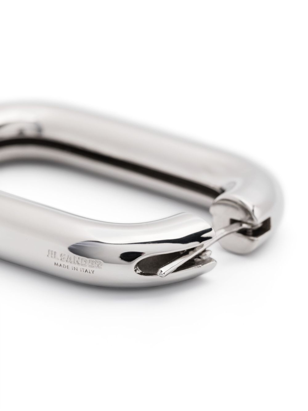 sculted hoop earrings - 3