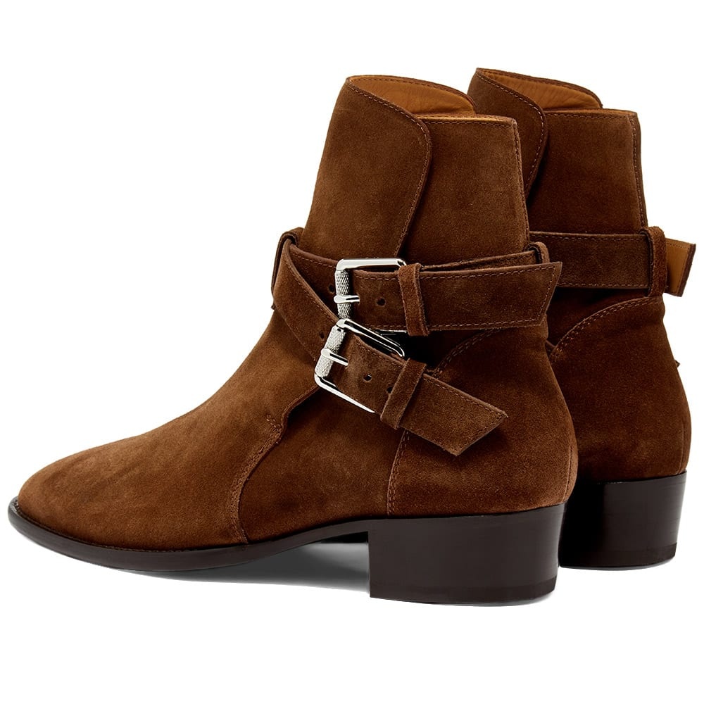 AMIRI Suede Buckle Boot - 3