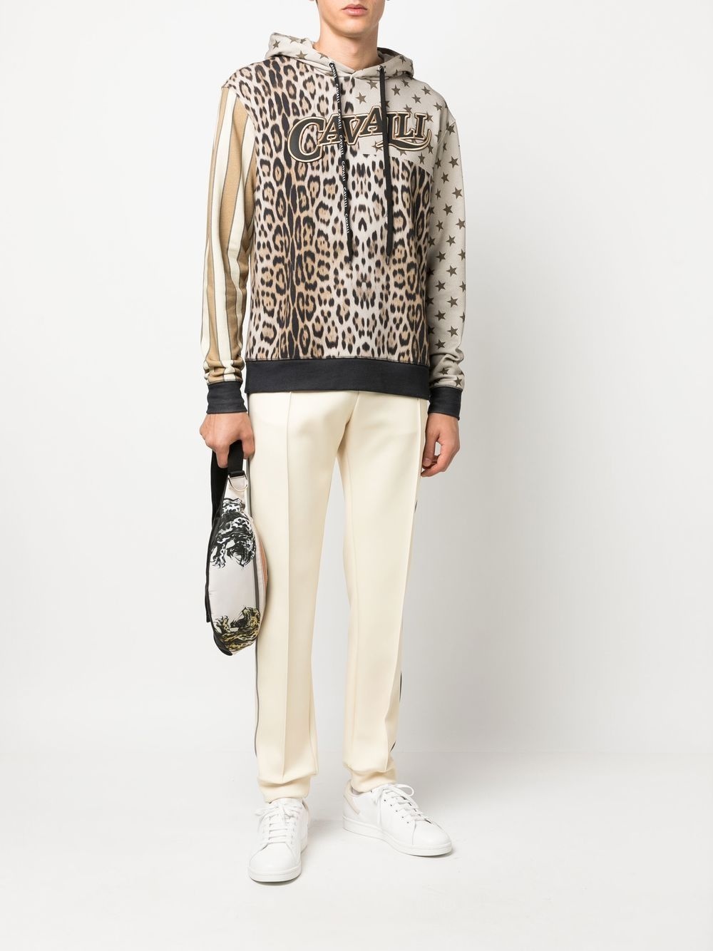 animal-print hoodie - 2