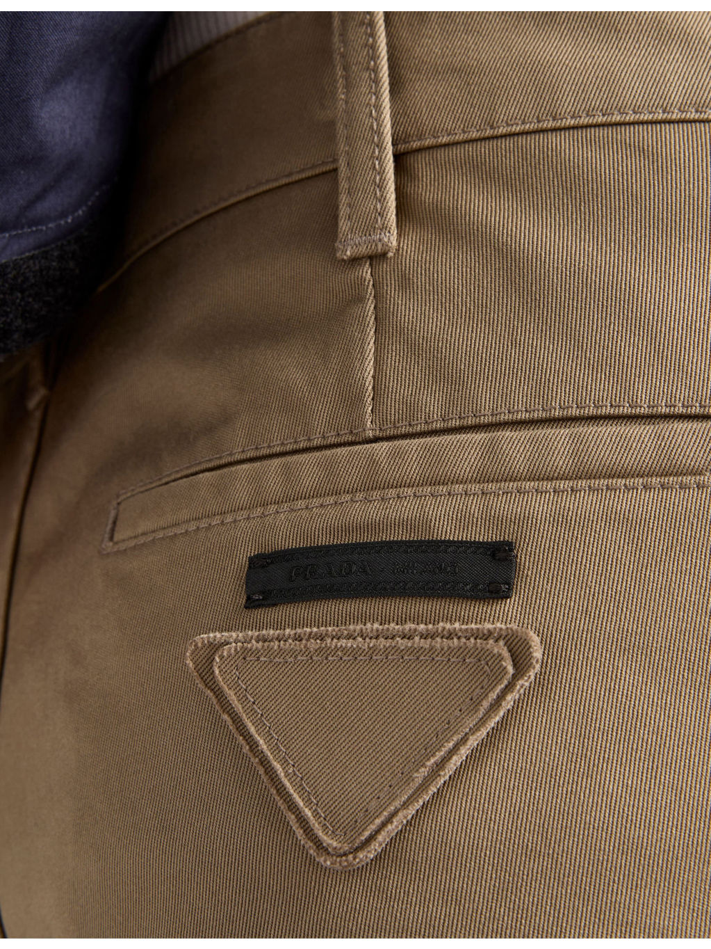 Wide-Leg Cotton Chino Trousers - 5
