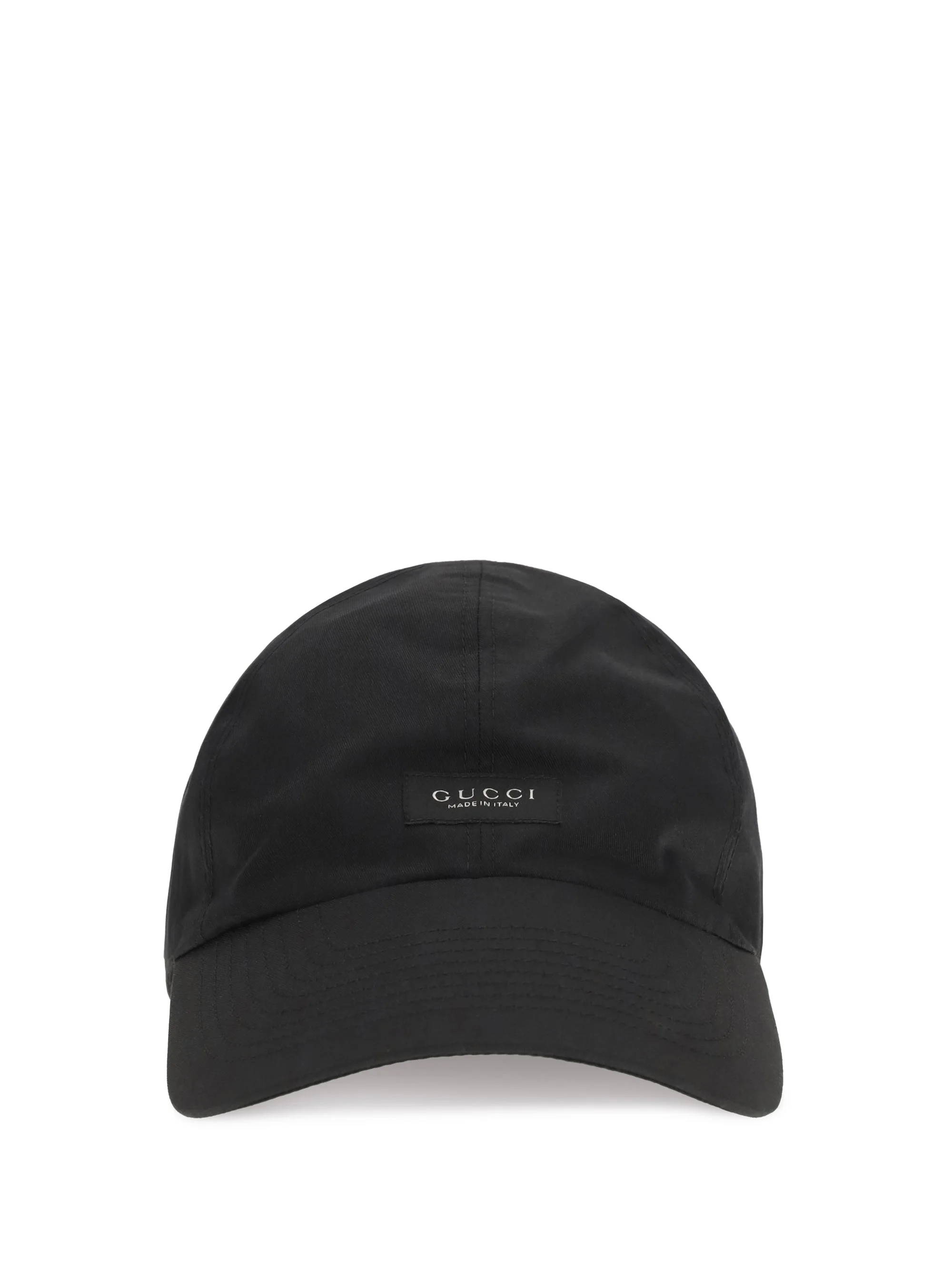 Gucci Logo Baseball Cap Black Men - 1