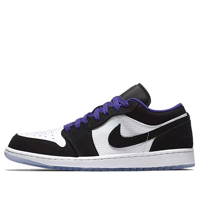 Air Jordan 1 Retro Low 'White Black Dark Concord' 553558-108 - 1