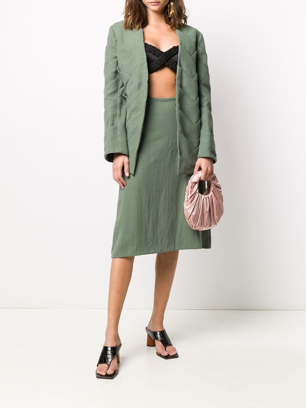 A-line midi skirt - 2