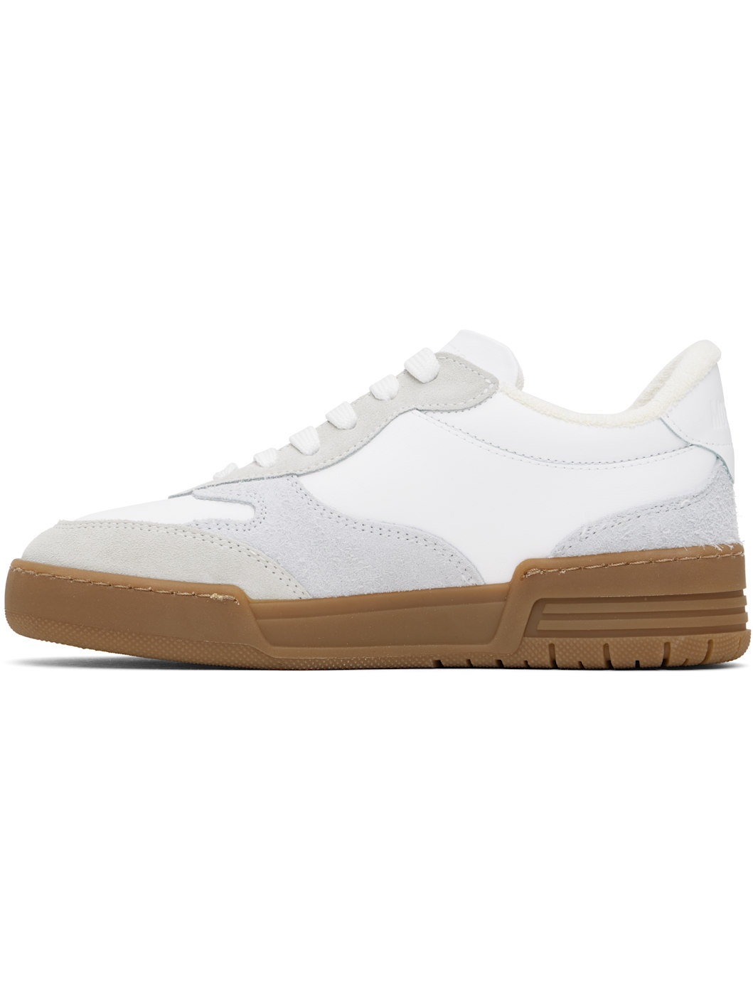 White & Gray Streetball Sneakers - 3