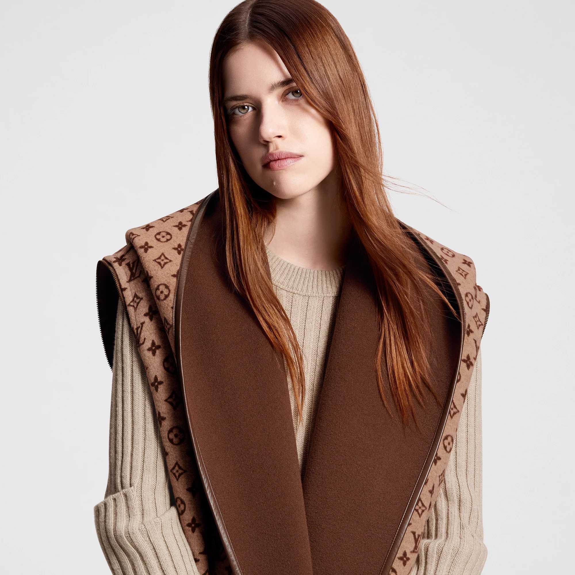 Reversible Zip-Off Wrap Coat - 2