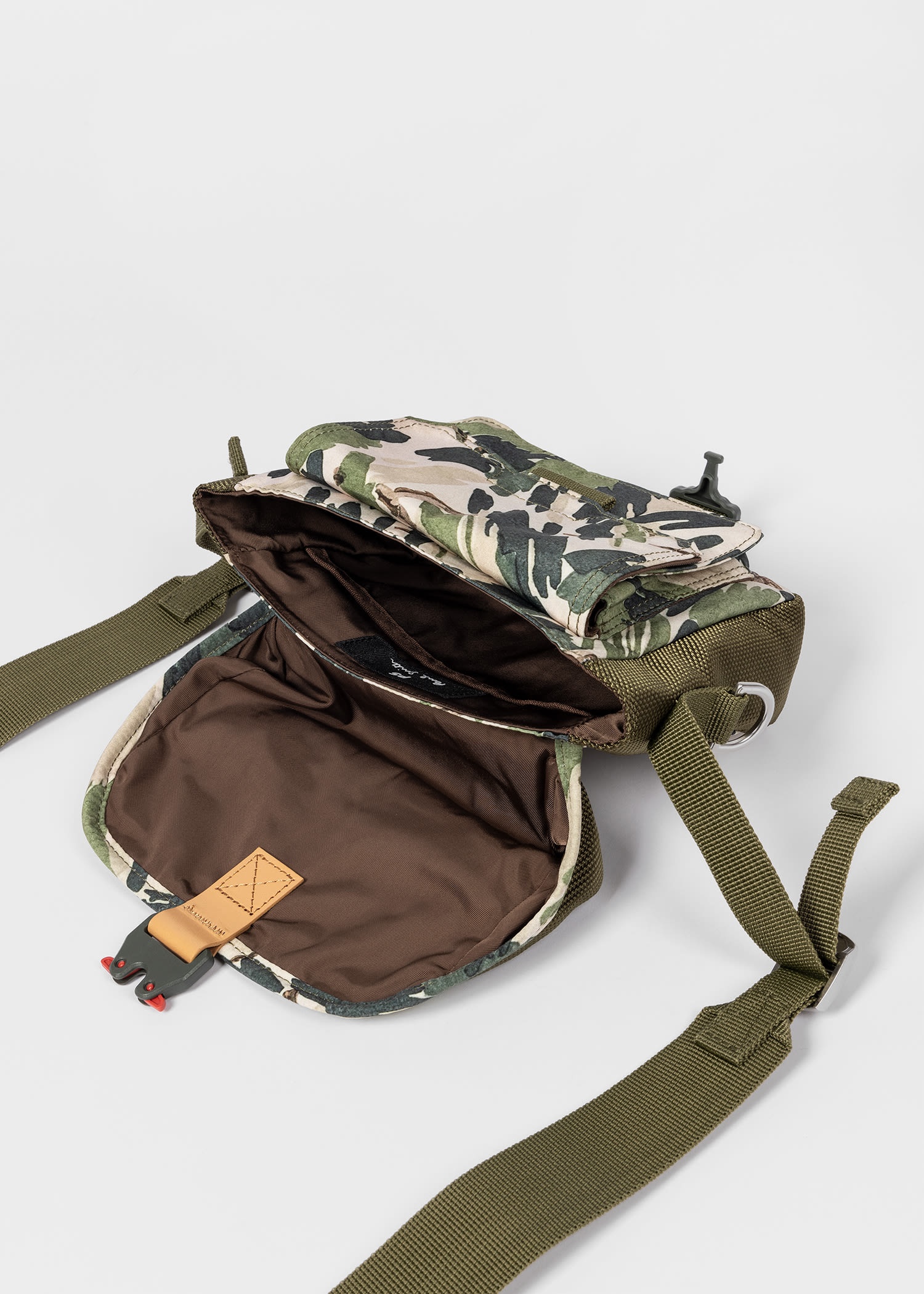 'Leaf Camo' Cross-Body Bag - 4