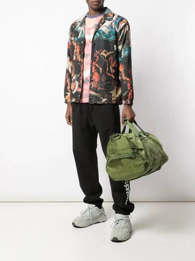 Supreme logo print holdall bag outlook