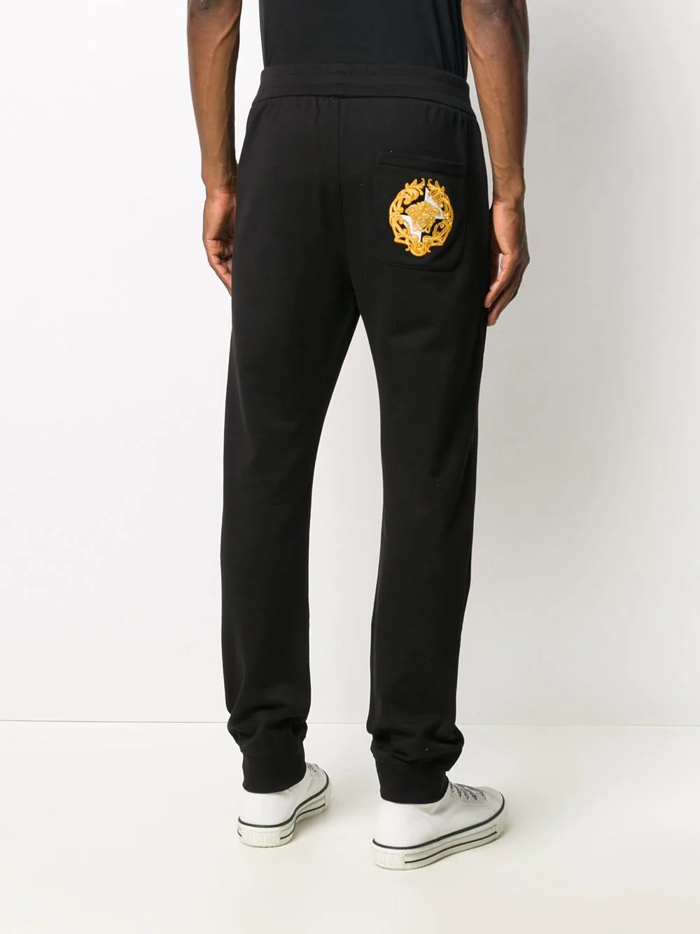 Medusa embroidery track pants - 4