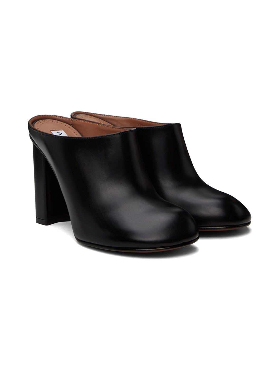 Black Babylon Mules - 4