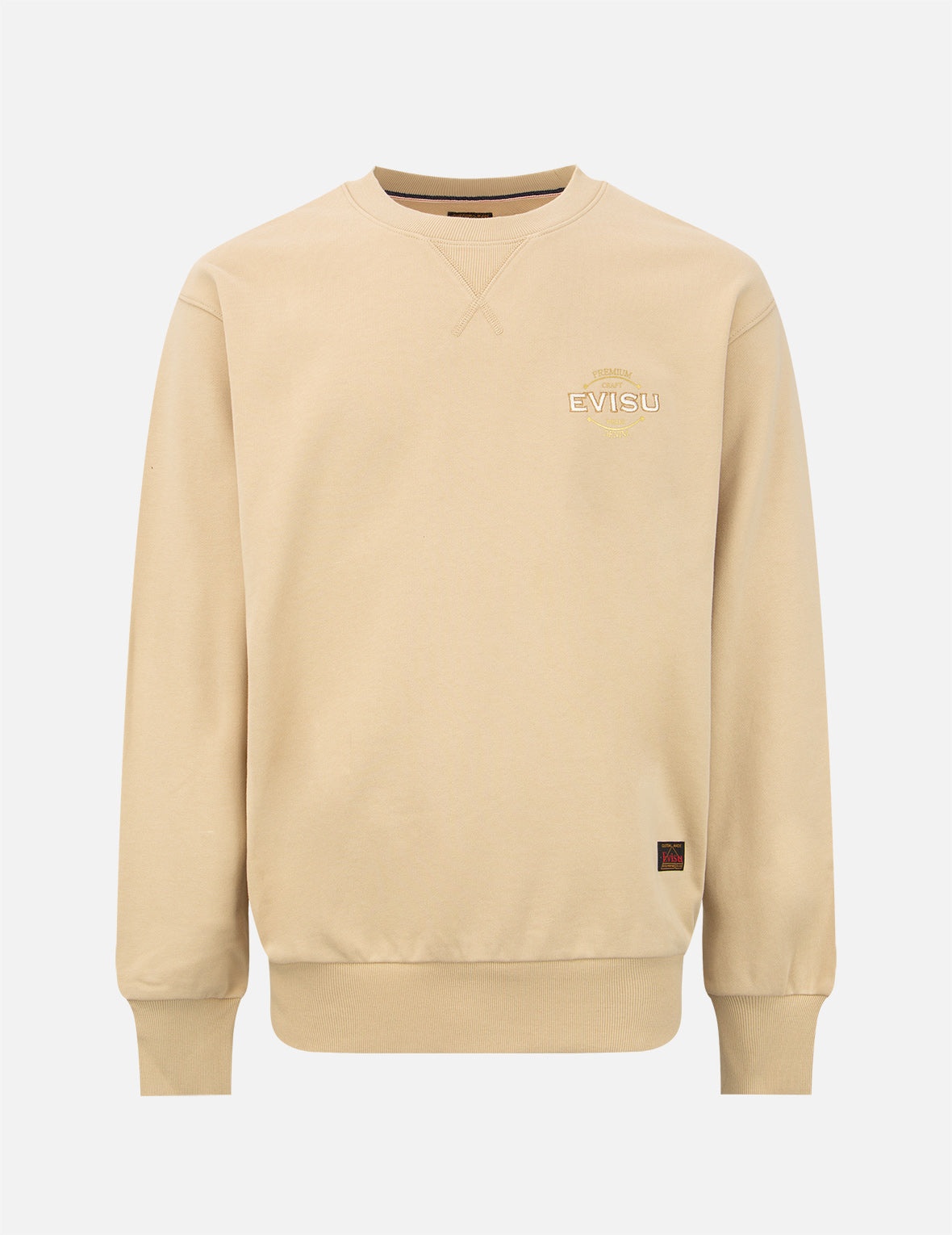 2-Layer Hand-brush Daicock Sweatshirt - 1