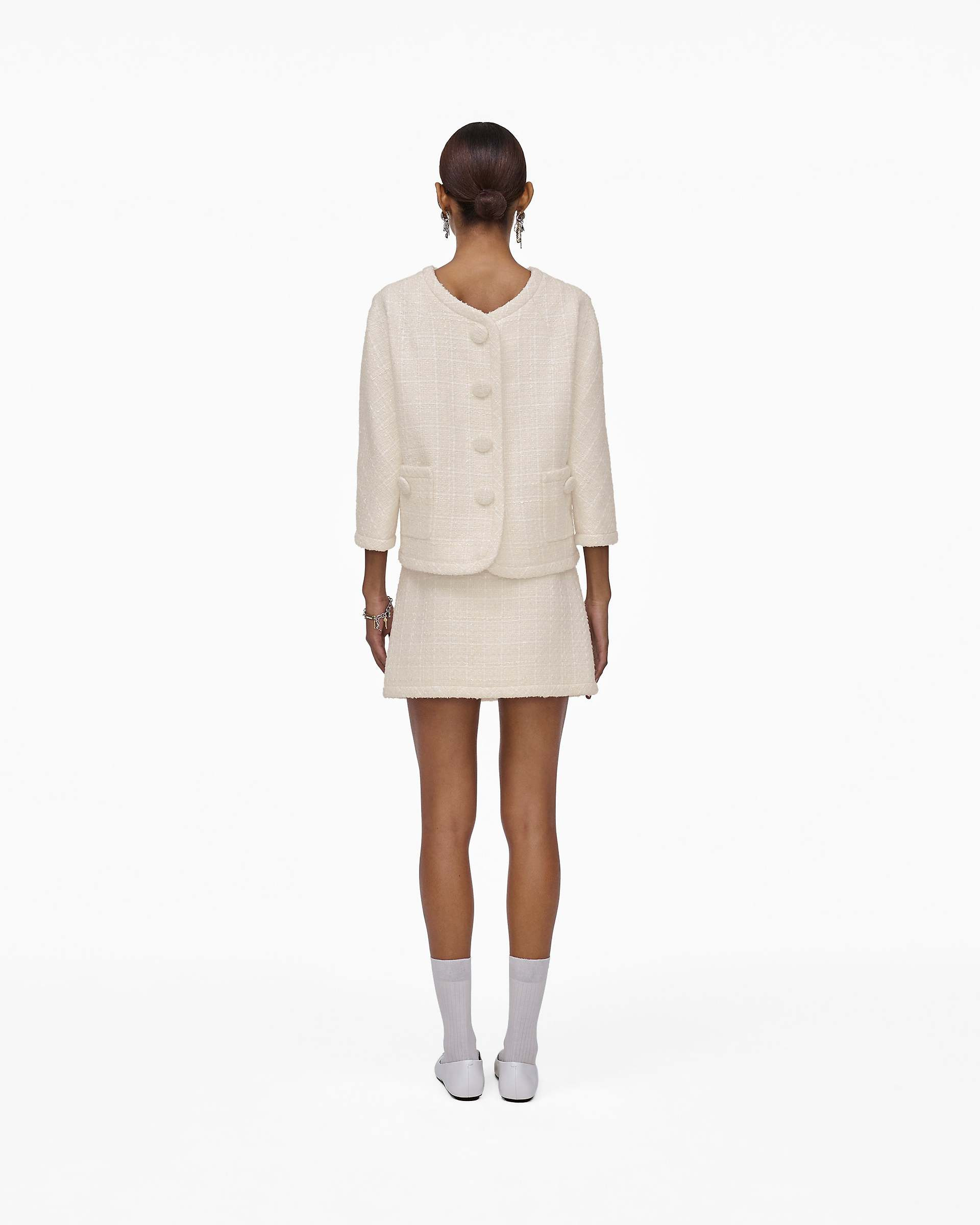 TWEED BACKWARDS LADY JACKET - 5