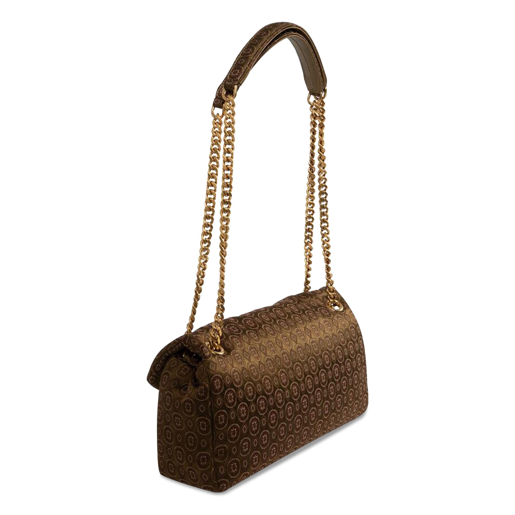 Saint Laurent Calypso Small Bag 'Military/Red' - 2