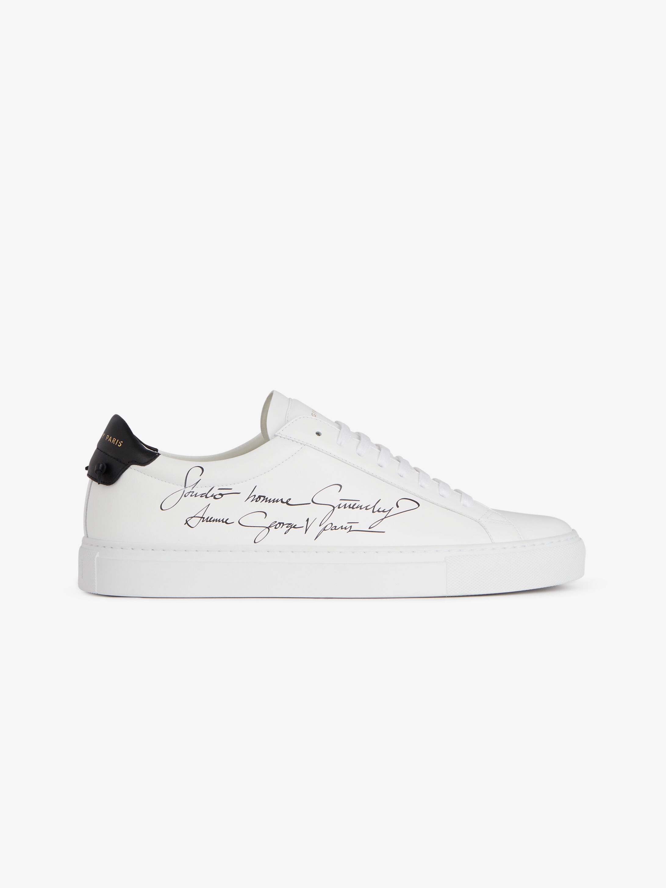 Studio Homme two tone sneakers in matte leather - 1