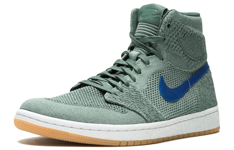 Air Jordan 1 High Flyknit 'Clay Green' 919704-333 - 2