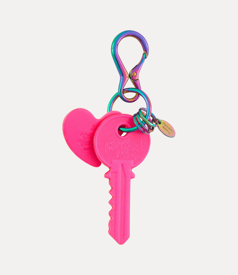 Vivienne Westwood KEY AND HEART KEYRING outlook