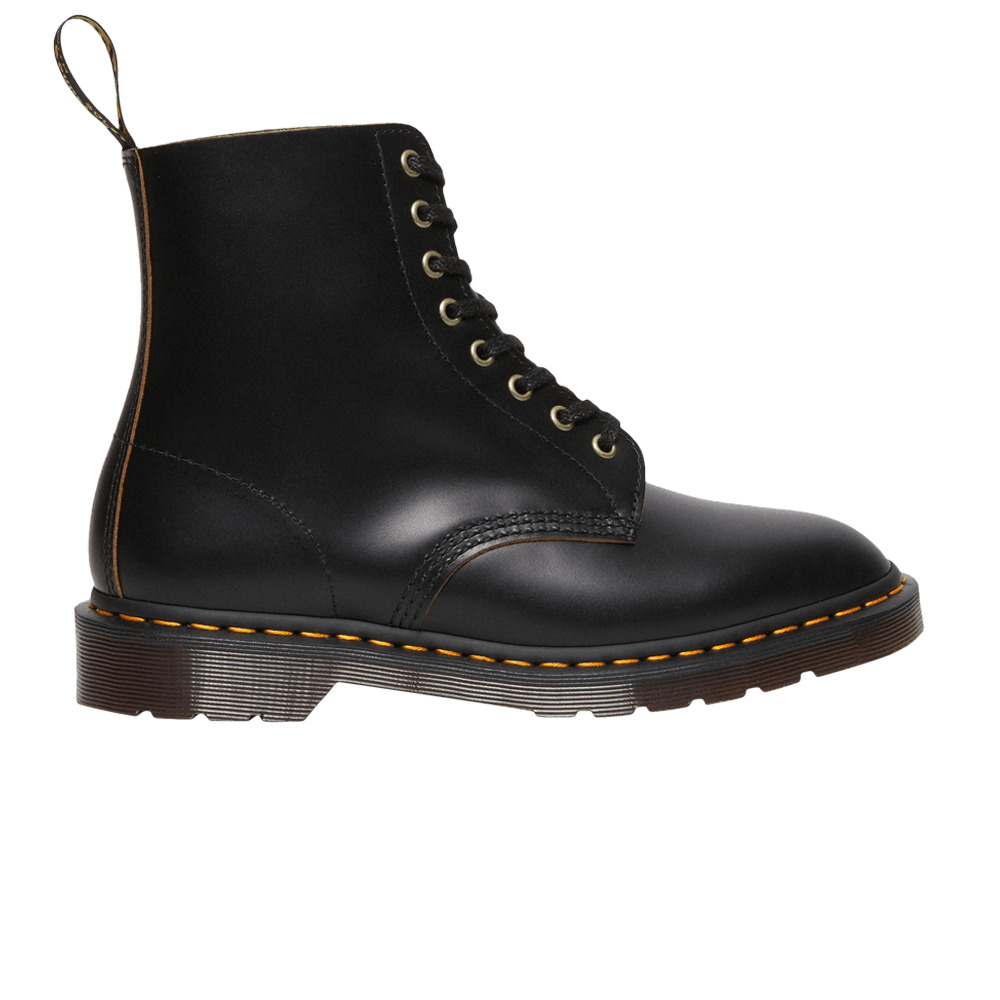 Smiths Vintage Smooth Leather Boot 'Black' - 1