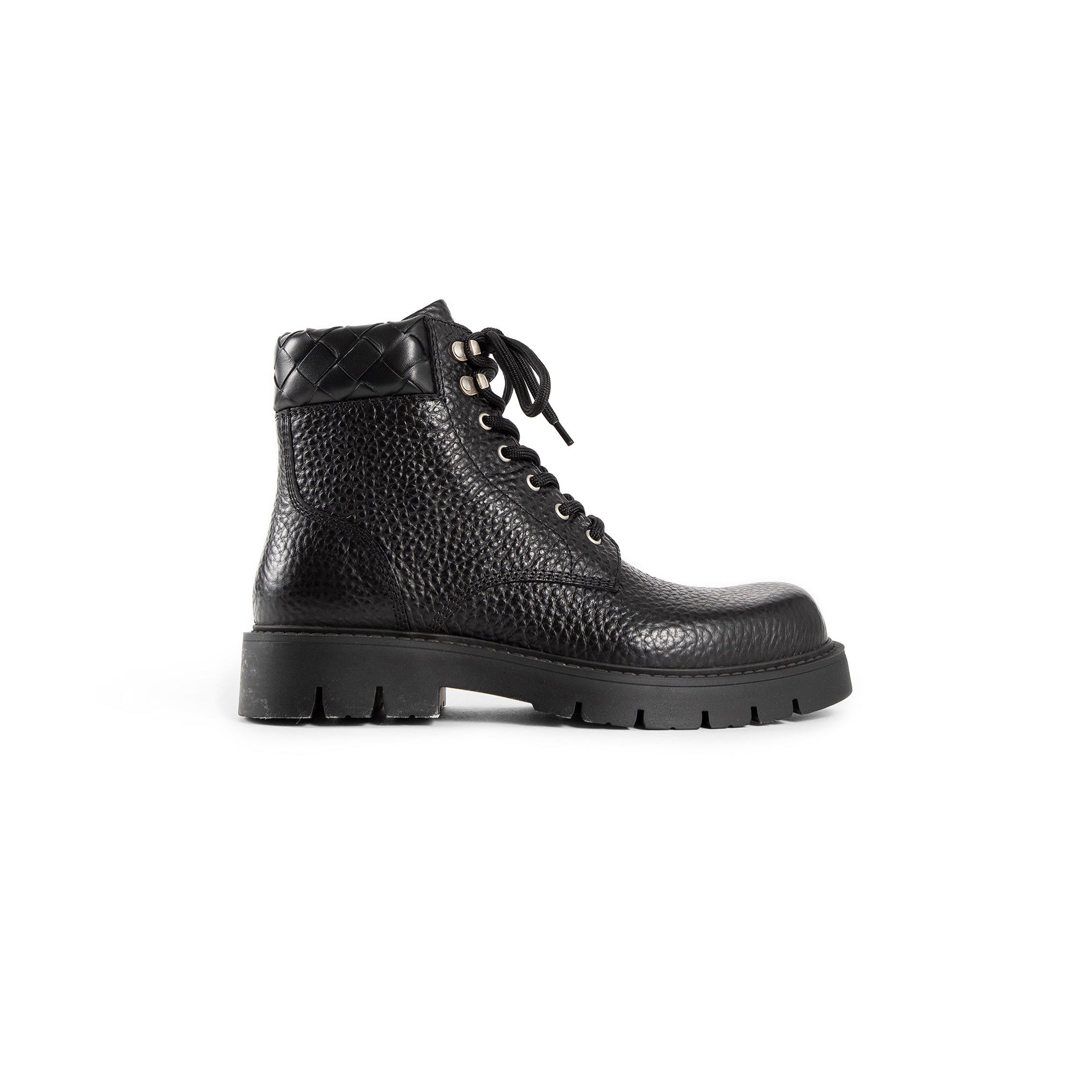 BOTTEGA VENETA MAN BLACK BOOTS - 8