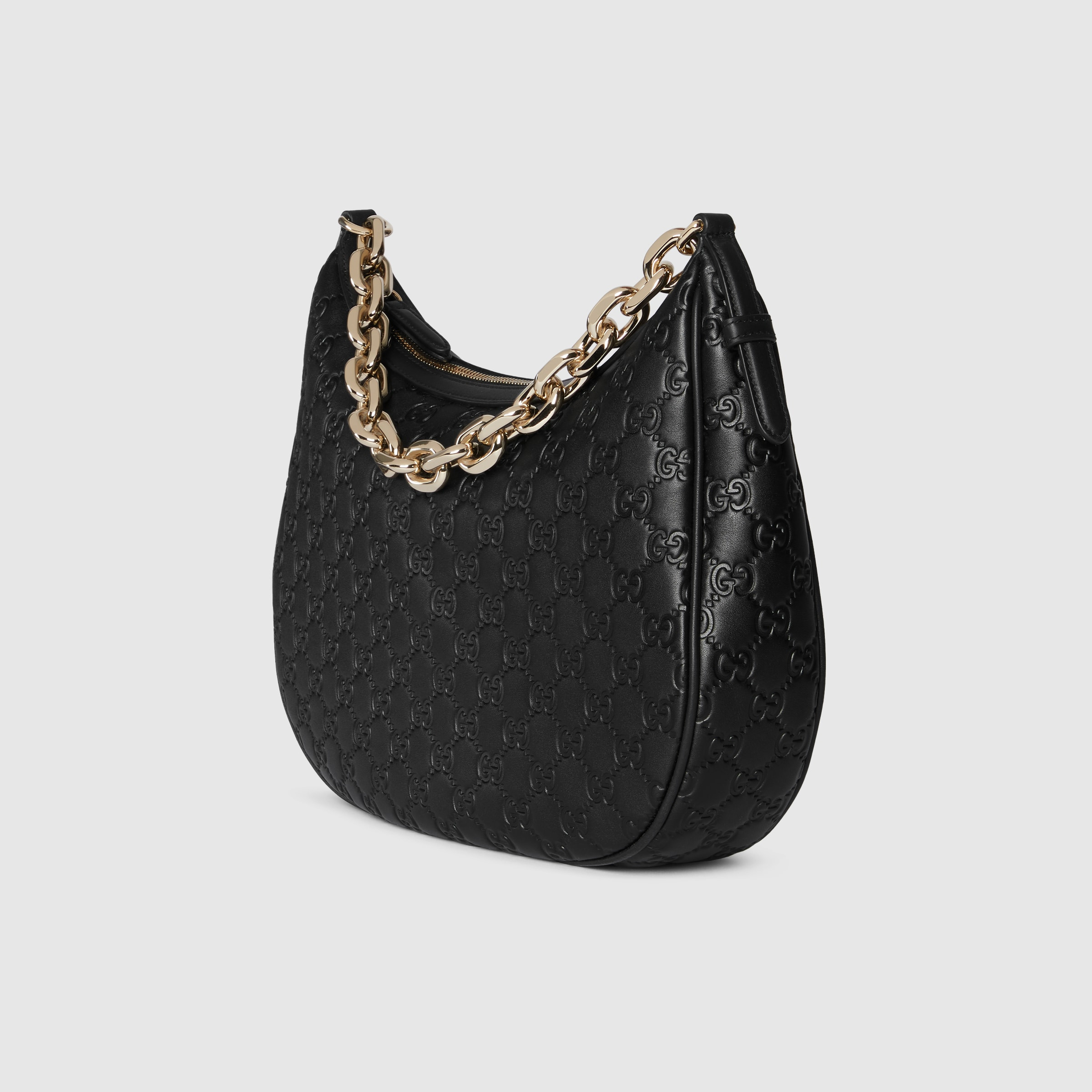 GG Emblem large shoulder bag - 6