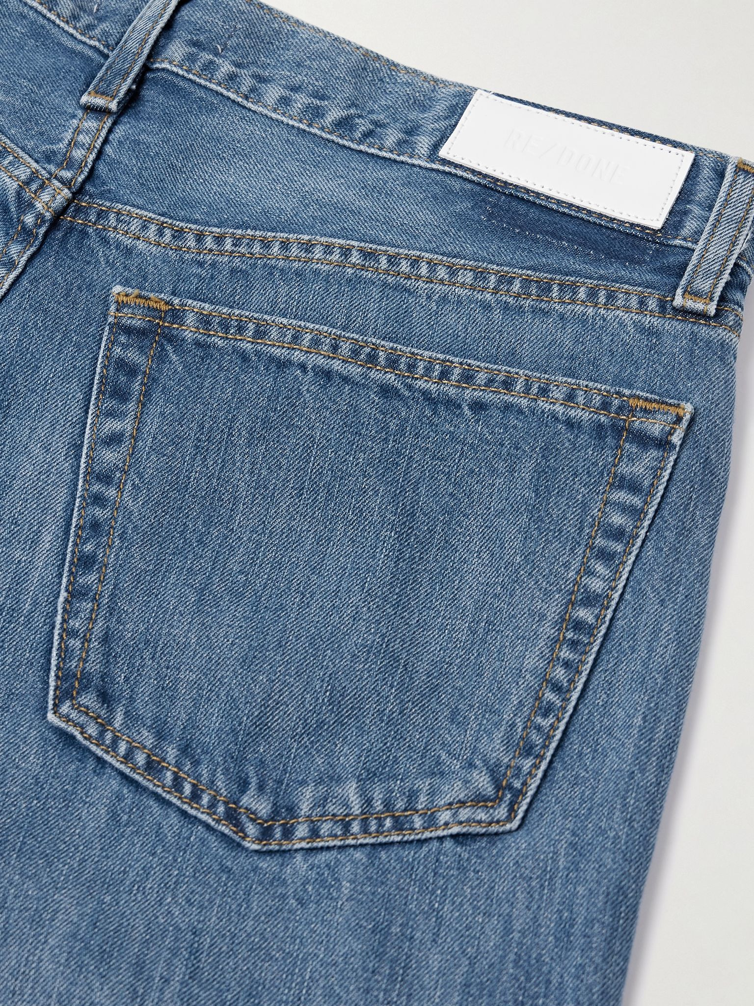 The Thrasher low-rise straight-leg jeans Mid denim - 6