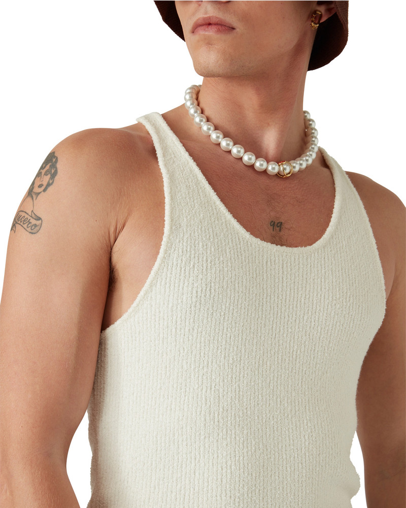 Boucle Rib Vest | Casablanca Paris 4