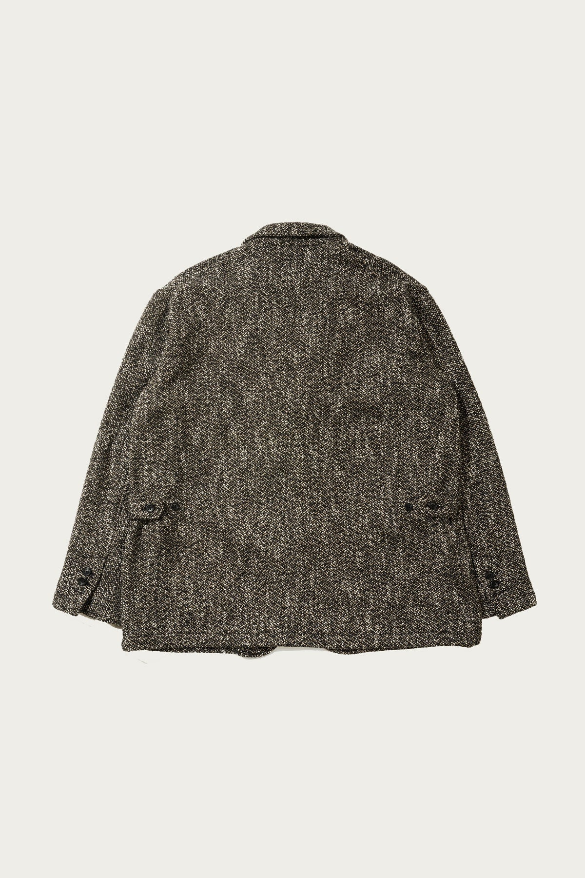 Loiter Jacket - Brown/Black Wool Homespun - 2