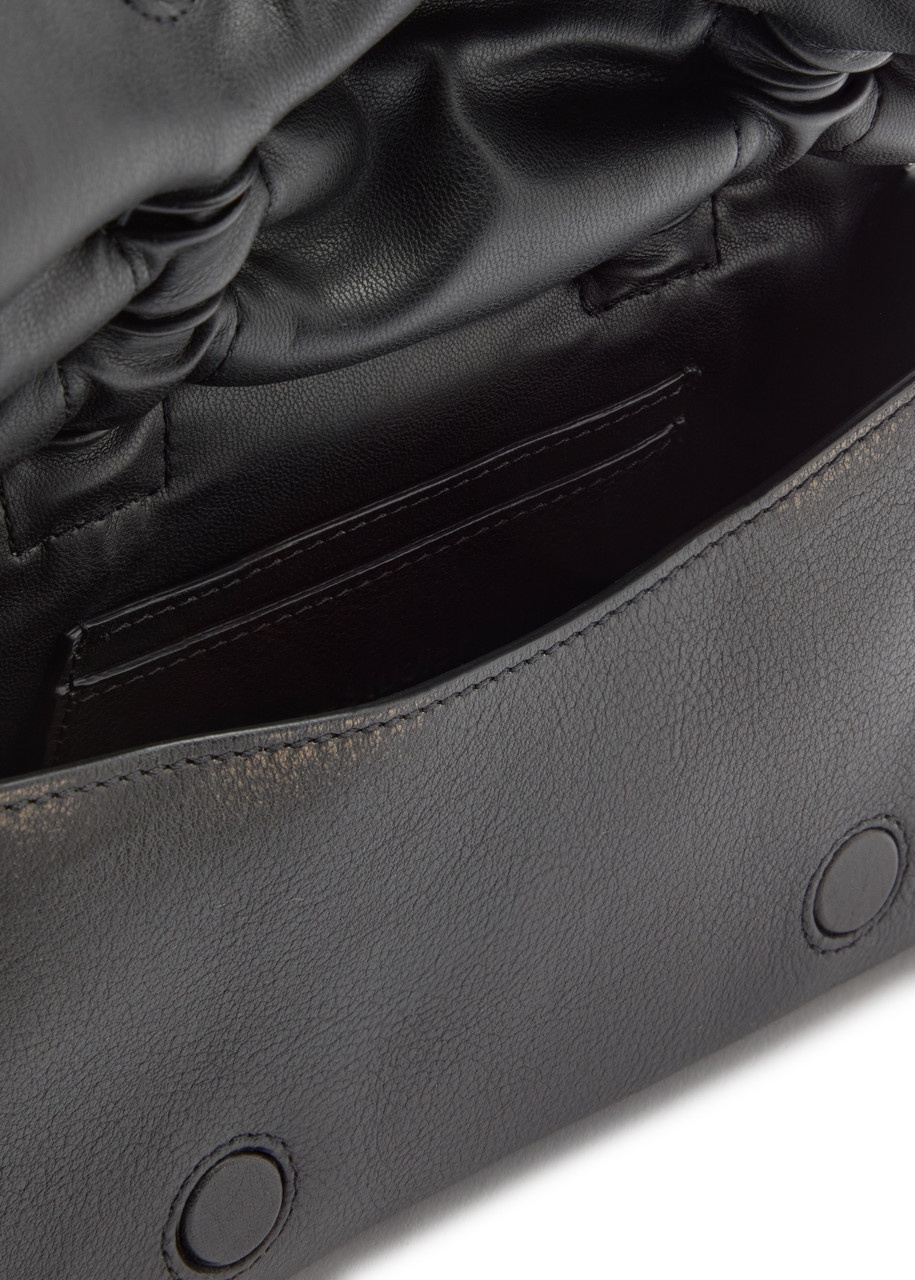 Acne Studios Mini Multipocket Faded Grained-leather top Handle bag - 4