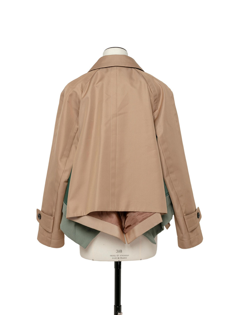 Cotton Gabardine x Nylon Twill Blouson 4