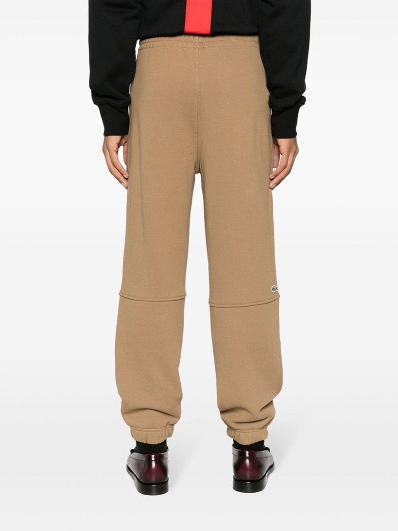 logo-patch cotton track pants 5