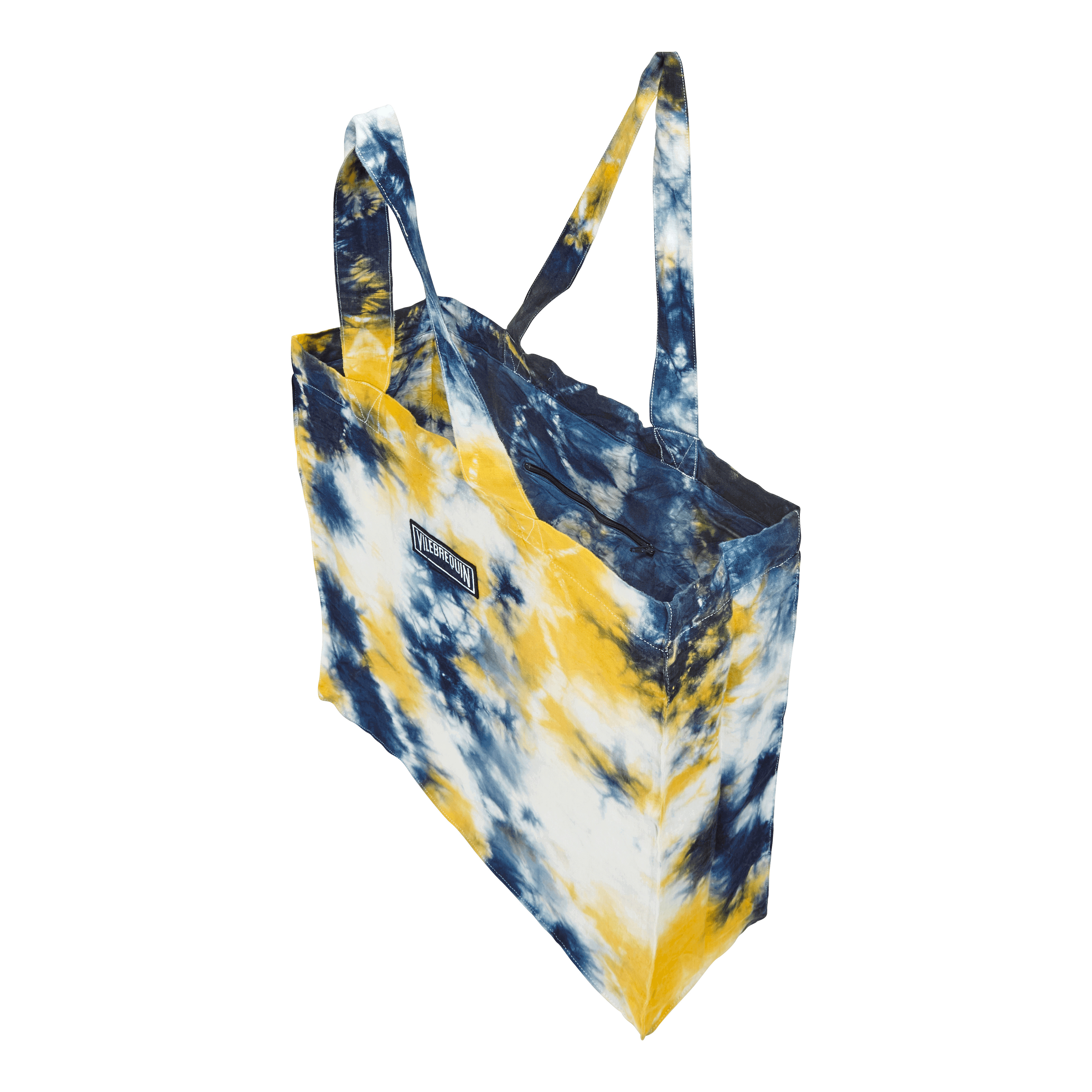 Linen Tie & Dye Unisex Tote Bag - 4