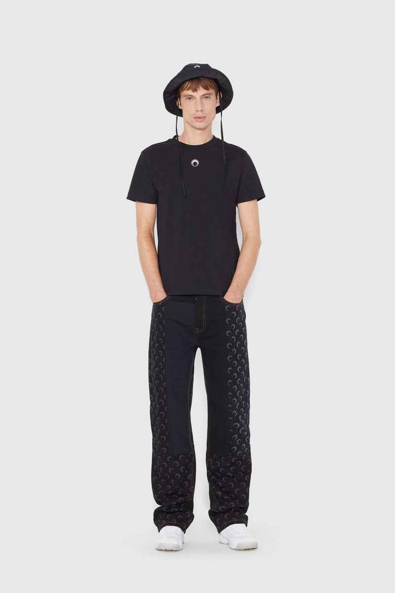 Marine Serre Moon Denim Trousers outlook