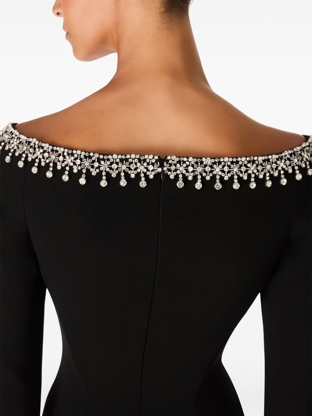 Lima crystal-embellished midi dress - 5