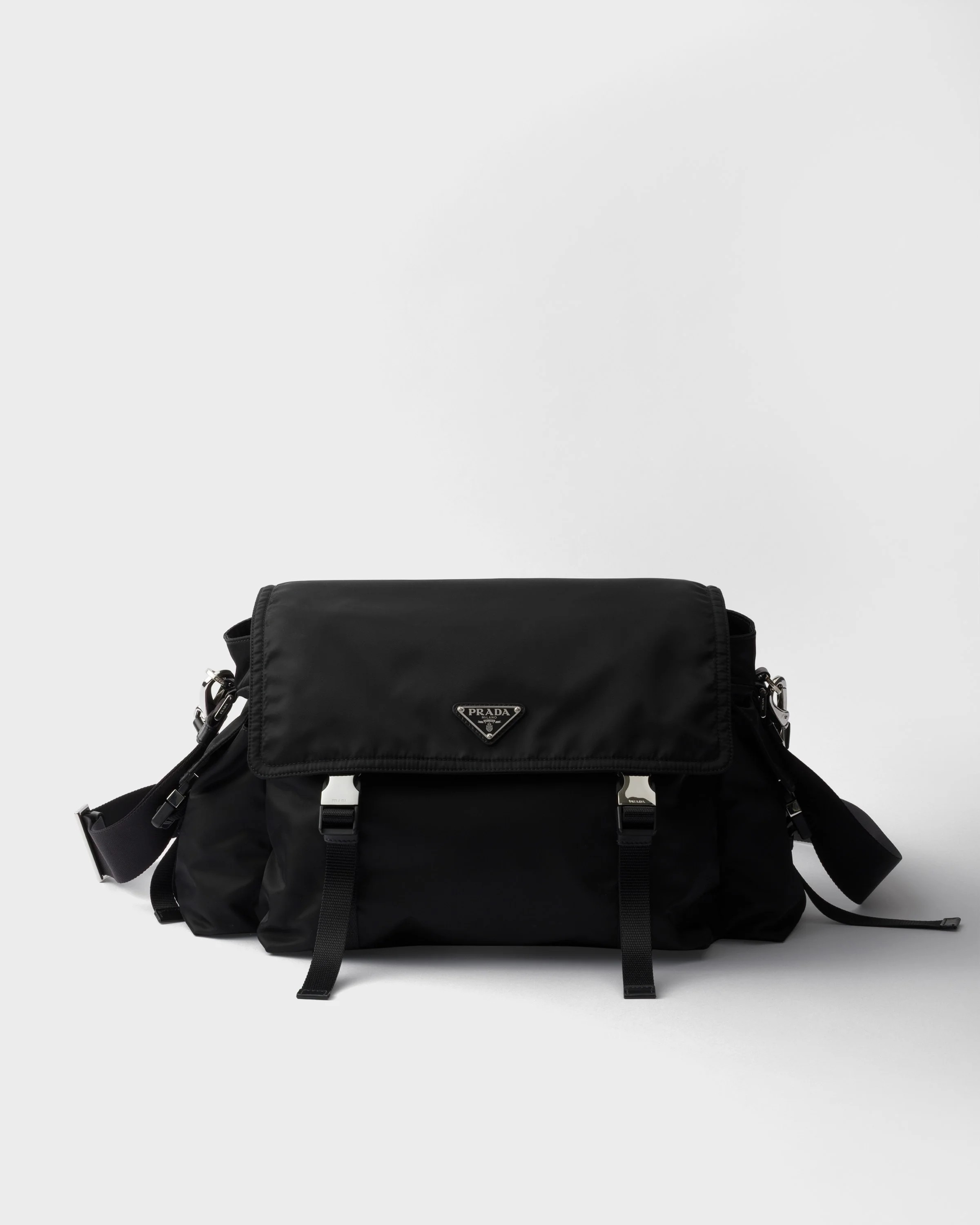 Prada Explore Re-Nylon and leather bag - 1