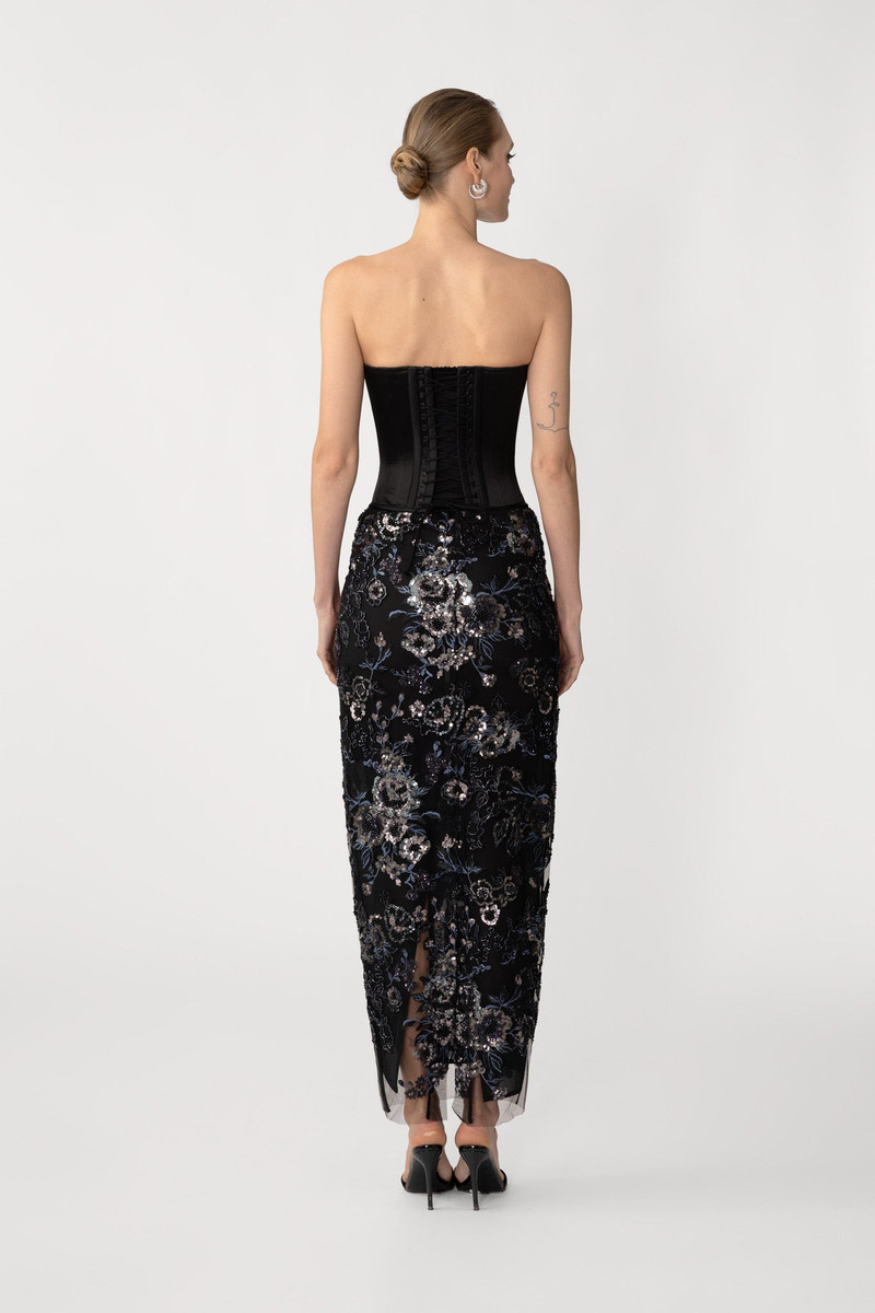 SAU LEE ARIELLE EMBROIDERED SKIRT outlook