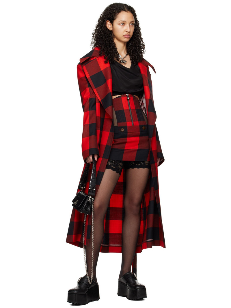 Vivienne Westwood Red Paulina Coat outlook