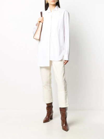 Loewe pleated bib detail shirt outlook