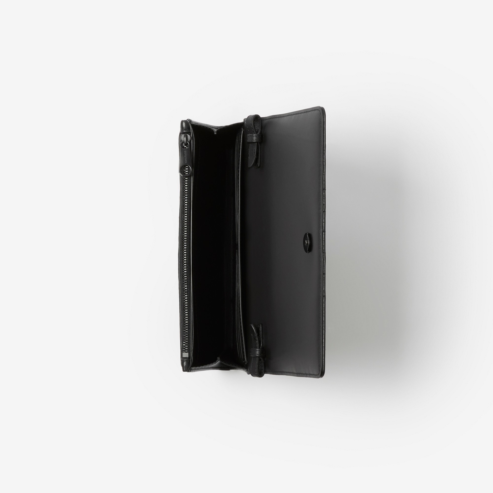 Quilted Leather Lola Wallet with Detachable Strap - 4