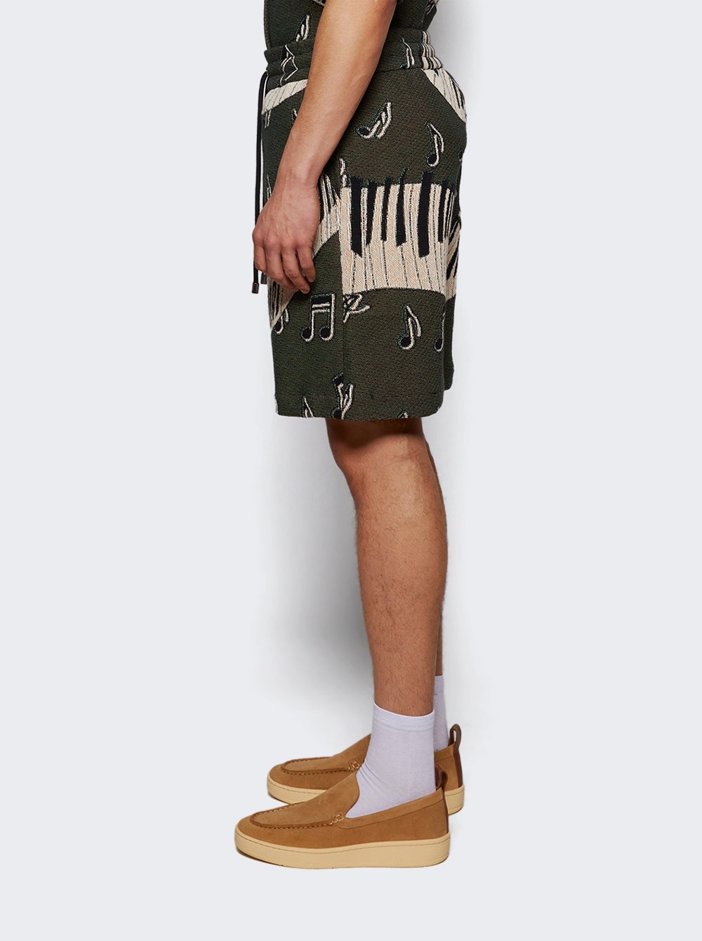 Piano Keys Tapestry Short Black - 3