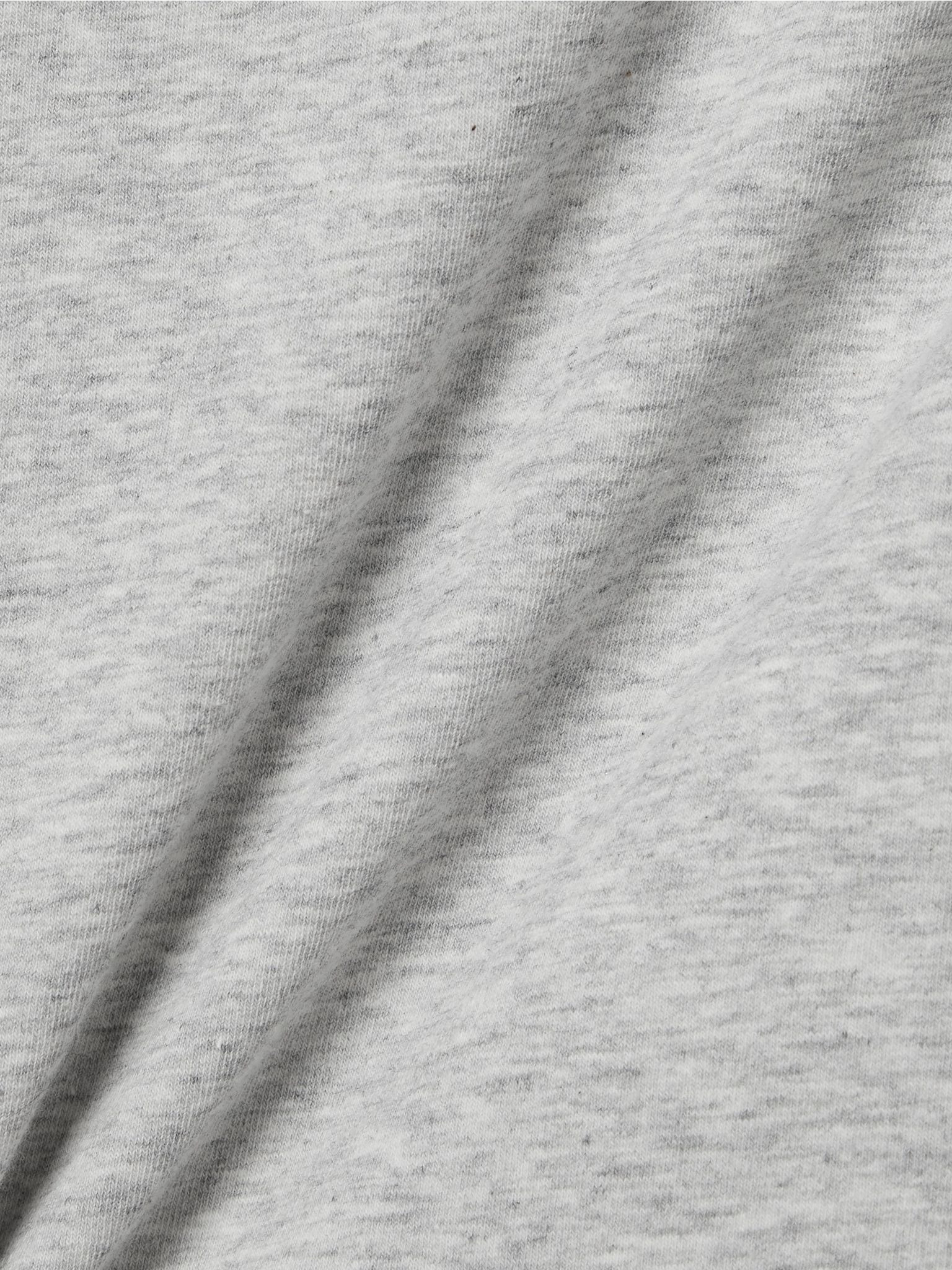 Stretch-cotton jersey top - Light Heather Gray Light gray - 4