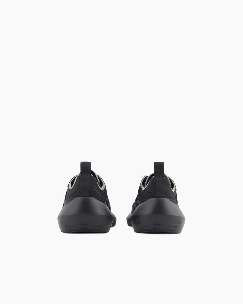 EMPORIO ARMANI TRAVEL ESSENTIALS KNIT SNEAKERS outlook