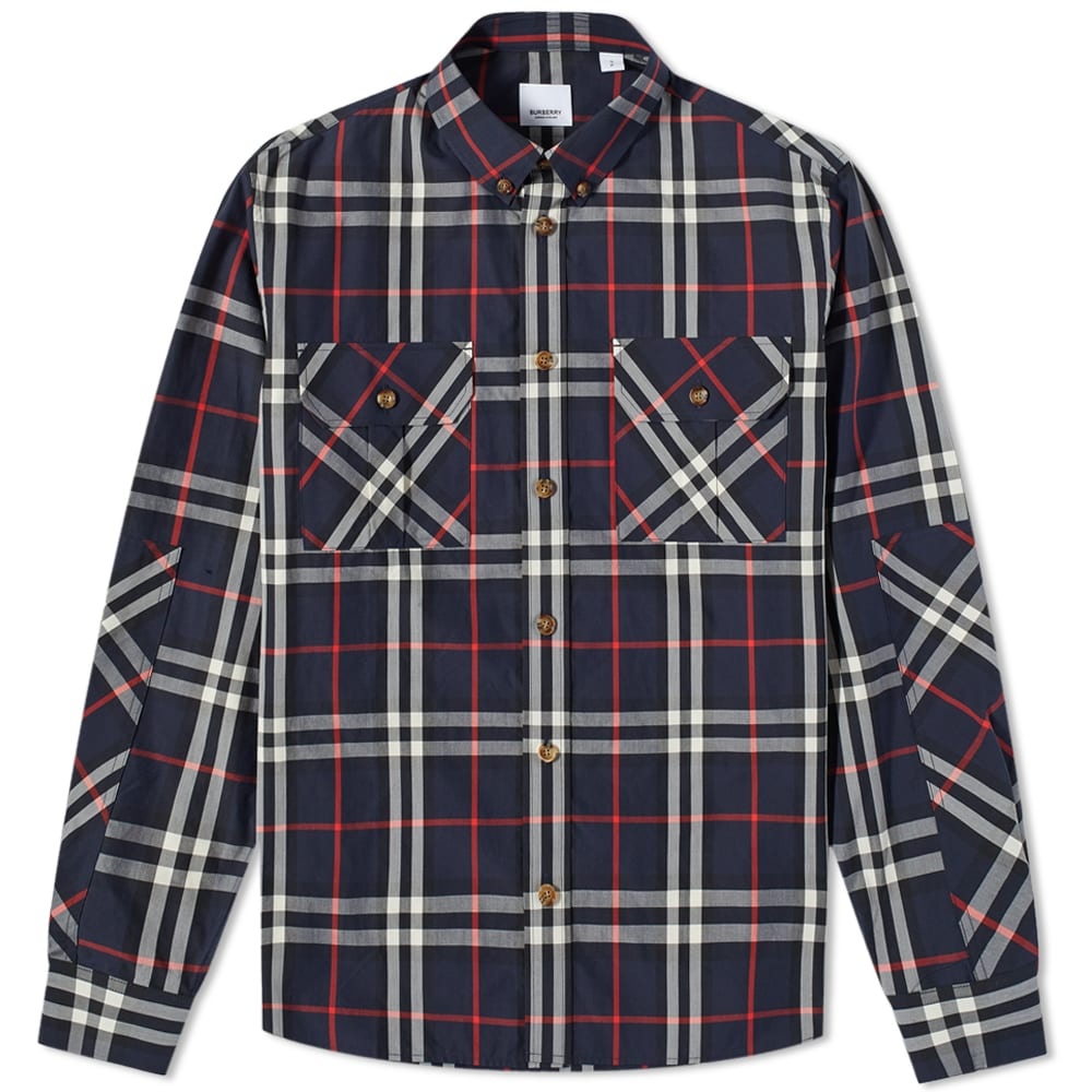 Burberry Button Down Coulsdon Check Shirt - 1