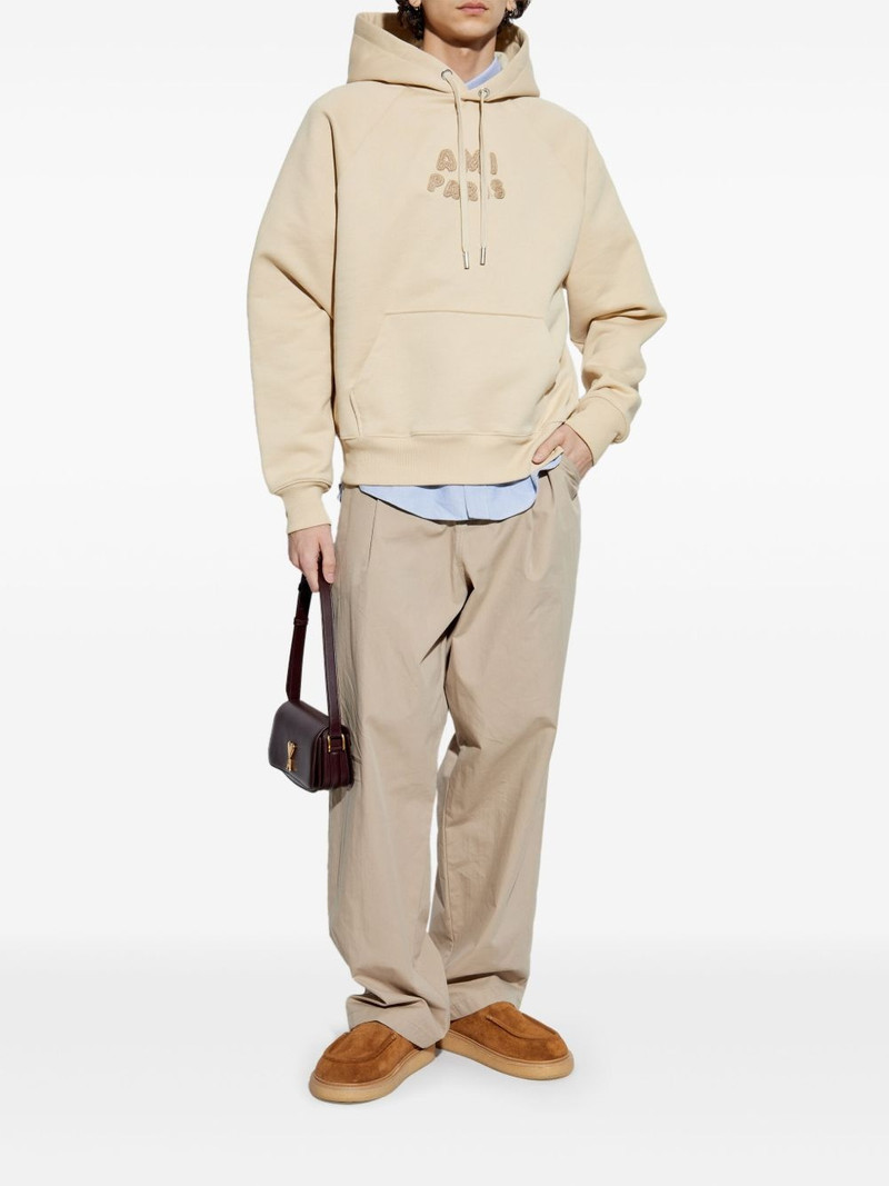 AMI Paris cotton hoodie outlook