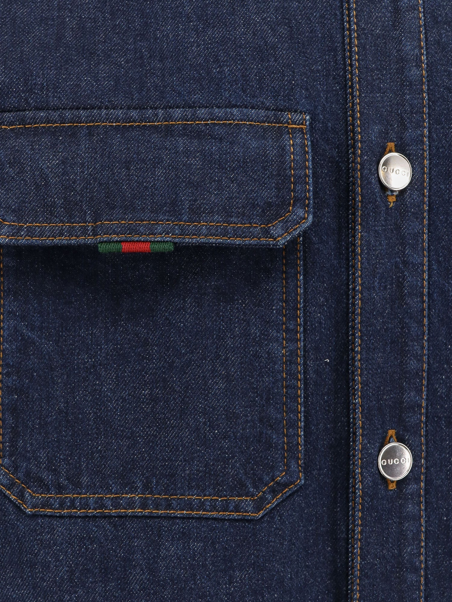 DARK DENIM SHIRT - 3