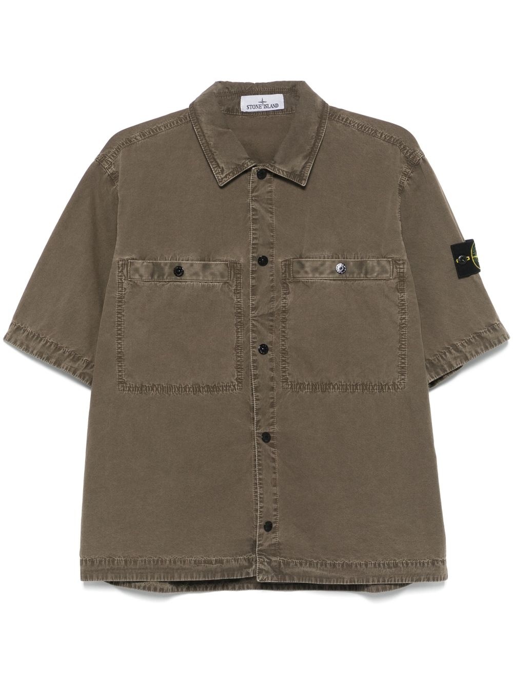 Compass-badge shirt - 1