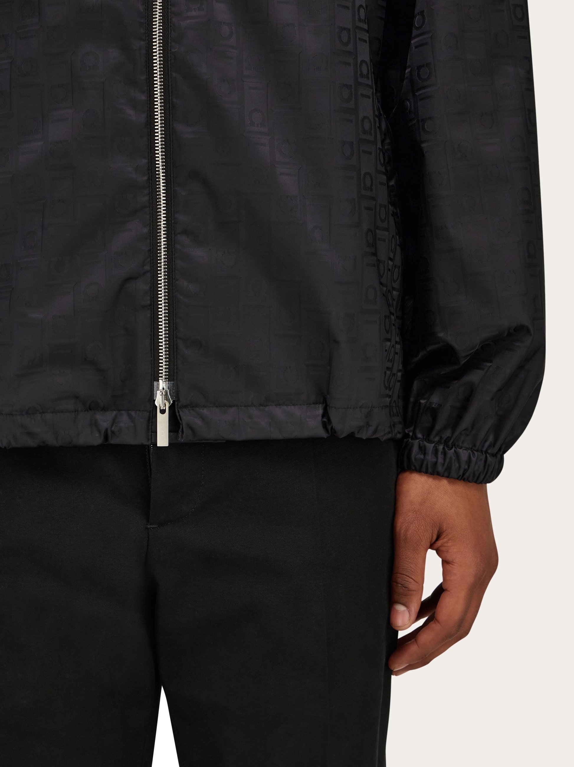 Windbreaker with Ferragamo Monogram - 5