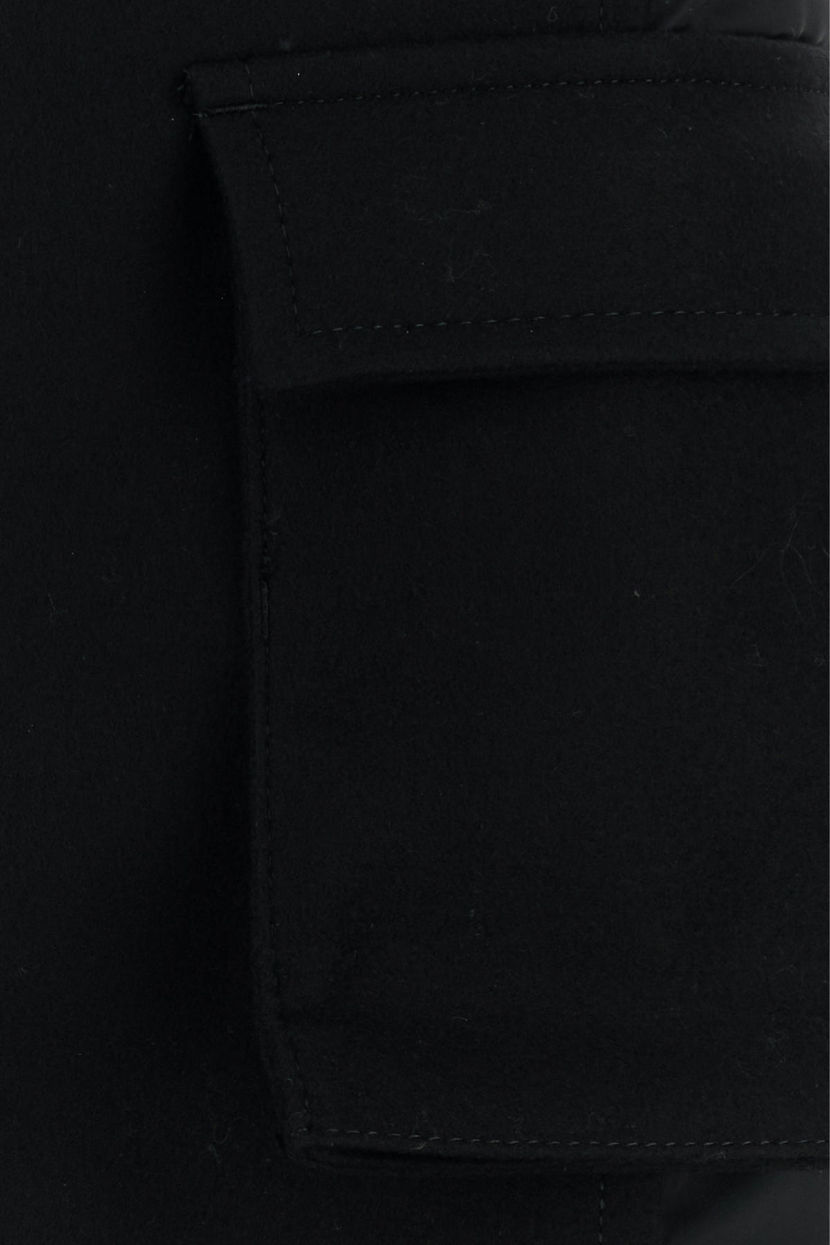 Black wool skirt - 3