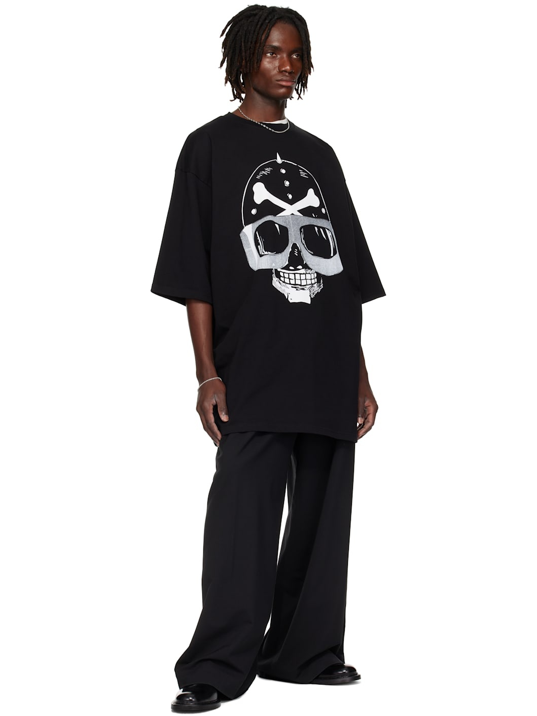 Black Printed 'Big Boy' T-shirt - 5