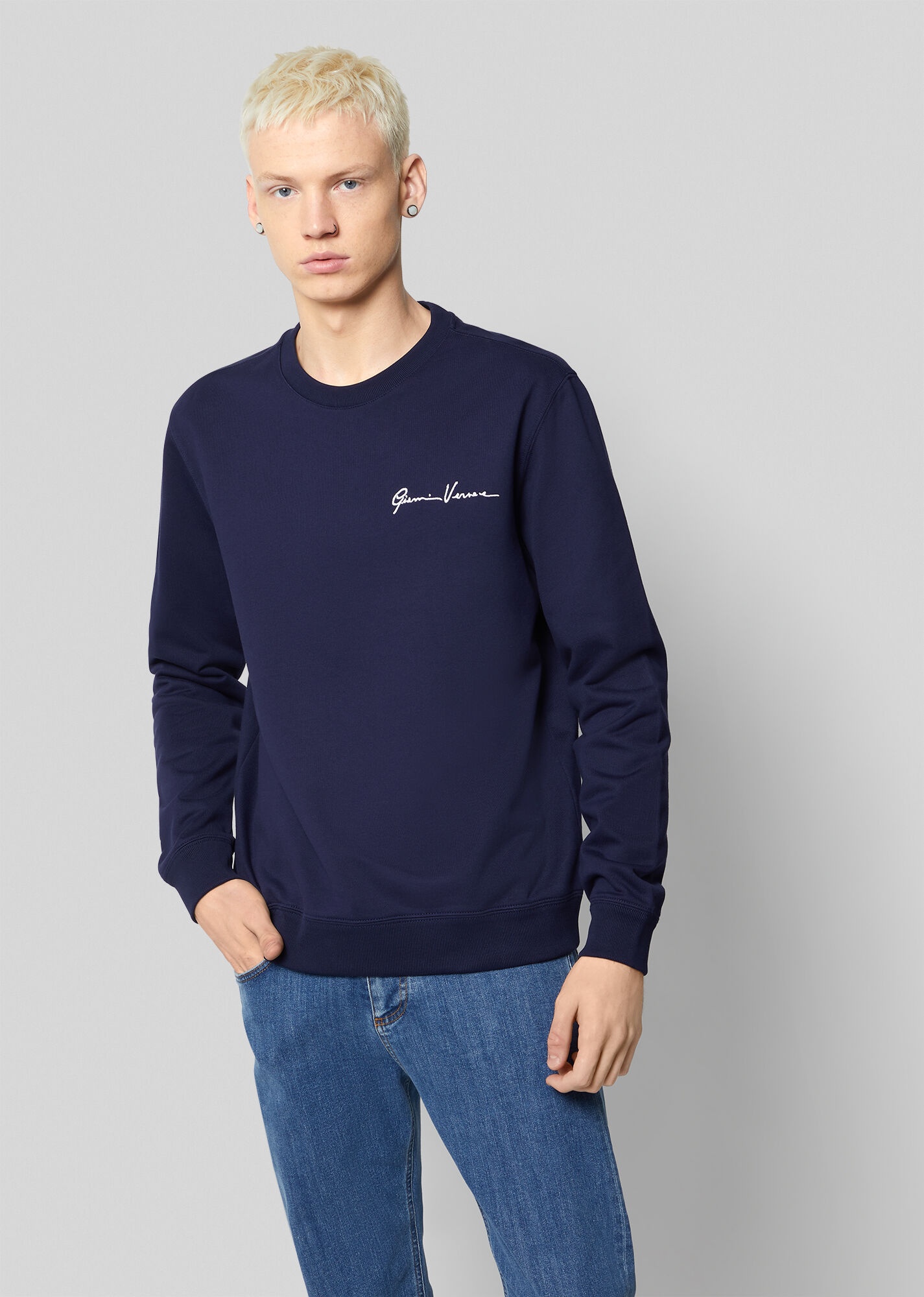 Embroidered GV Signature Sweatshirt - 2