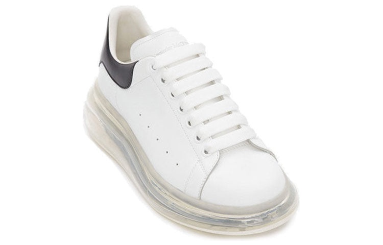 Alexander McQueen Oversized Transparent Sole Sneaker 'White' 604232WHX989061 - 3