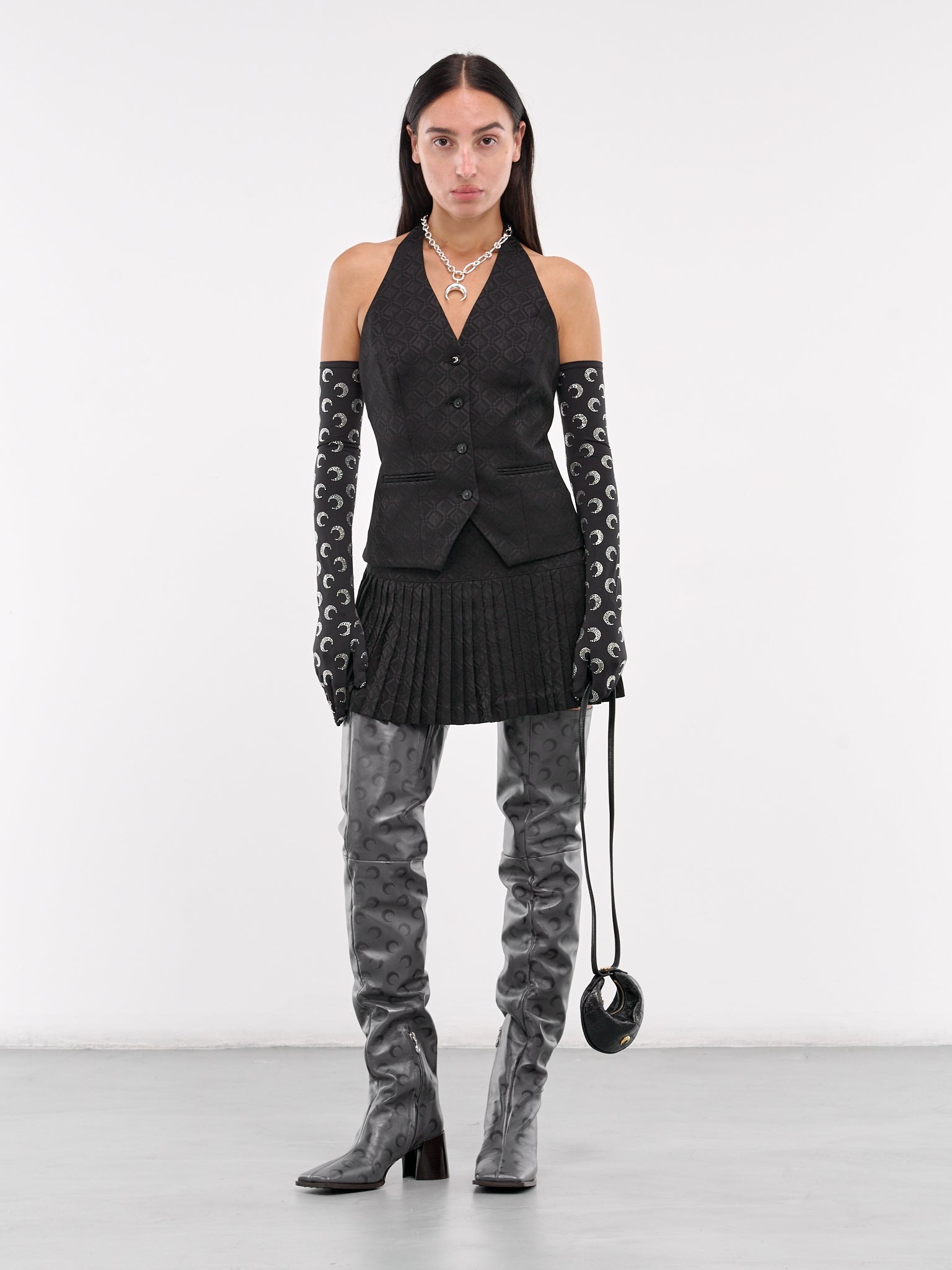Air Brush Thigh Boots - 6